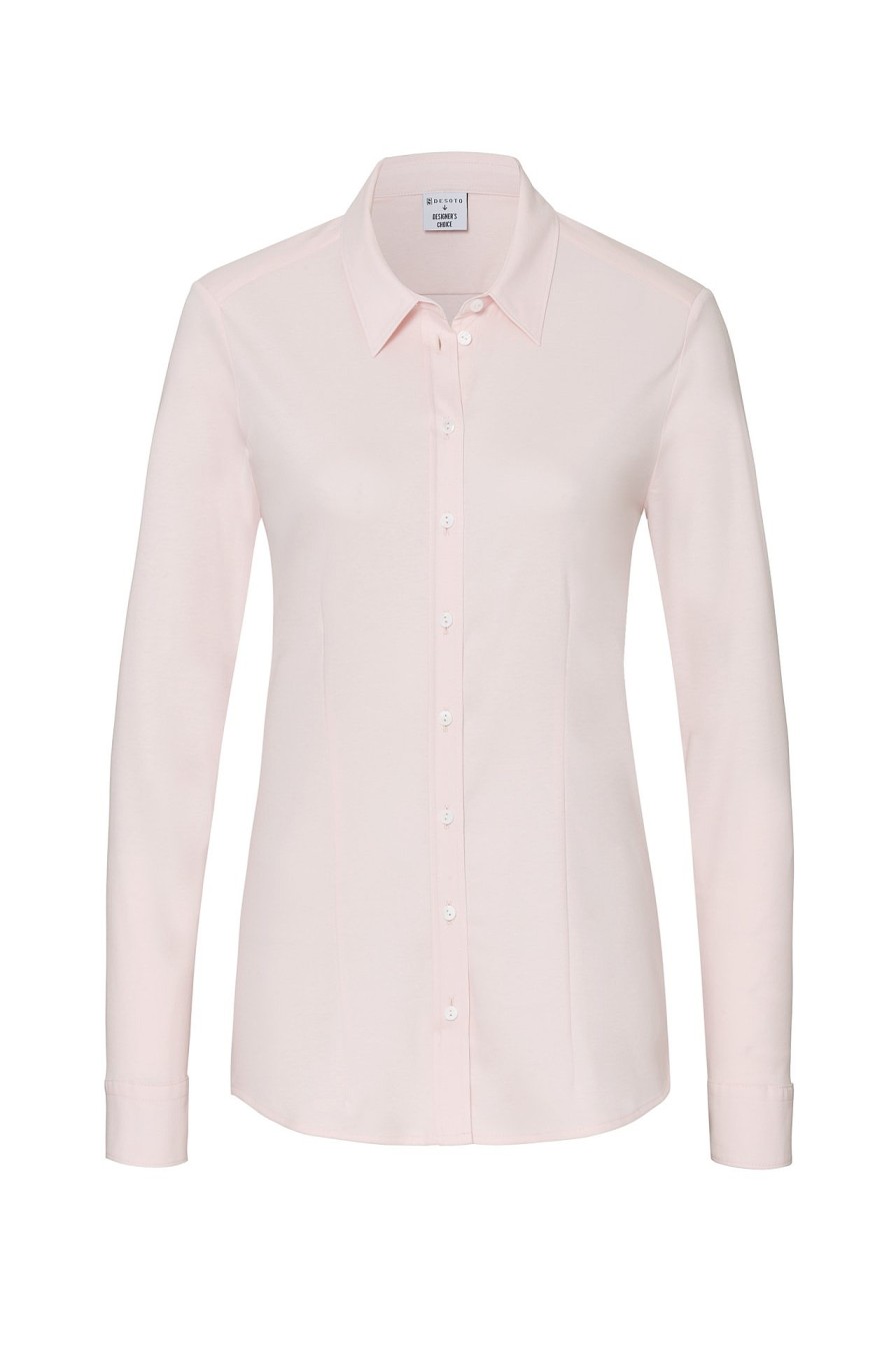 Kvinner Desoto | Jerseybluse "Pia" Rosa